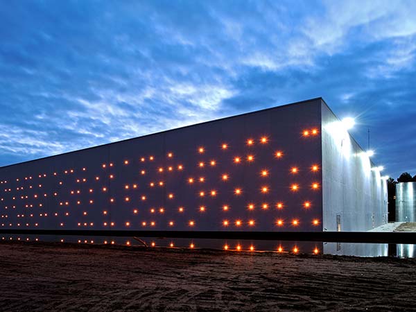 Eclairage LED industrie exterieur