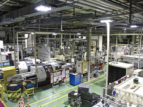 Eclairage LED pour Jtekt - Site industriel Chevigny-Saint-Sauveur (21) 2015 - Utilisation luminaire Digital Lumens systeme Light Rules