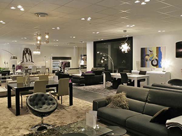 Eclairage LED pour magasin de meuble - mise en valeur du mobilier